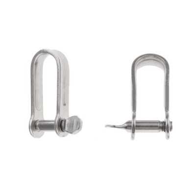 Stainless steel long strip shackle Pin Ø 4mm 10 piece pack OS0886504