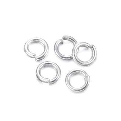 Blister 5Pz Graffe ad anello in acciaio inox Per cavo elastico d8mm N61700602744-30%