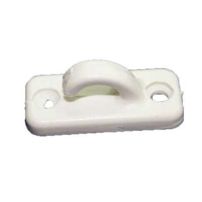 Plastic hook Partially closed White colour N61742500070B