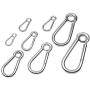 Stainless steel snap hook with eyelet 12mm OS0918614