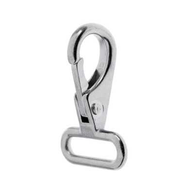 Stainless steel snap hook for webbing 25mm 10 piece pack OS0925000