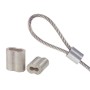 Galvanised copper splicing sleeve Cable Ø 2mm 10 piece pack OS0456902