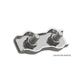 Stainless steel Clamp for 6 mm wire rope N60542628153