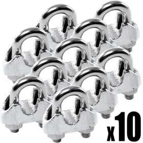 Set 100 pieces Stainless steel clamp for 5 mm cables N60542600014-100 Set 100 pieces Stainless steel clamp for 5 mm cables N60542600014-100