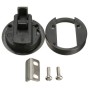 Plastic flush pull latches Without lock Black N61441700520