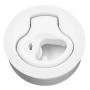 Plastic Flush Pull Latchemade of White Nylon with lock OS3814720