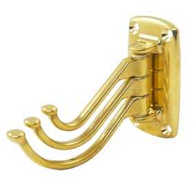 Foldable wardrobe 3 hooks Gold Colour 73x36mm MT0335303