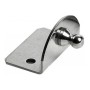 90° stainless steel plate with ball for snap mounting N31311023688