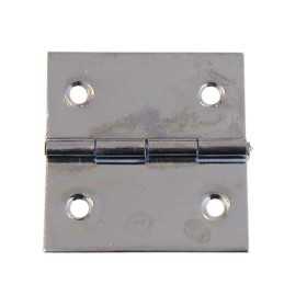 Stainless steel hinge 40x40mm Thickness 0,8mm N60242240021 Stainless steel hinge 40x40mm Thickness 0,8mm N60242240021