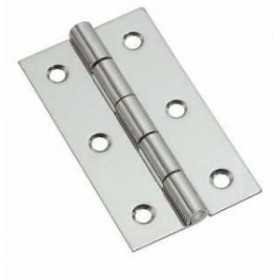 Stainless steel hinge 30x30mm Thickness 0,8mm N60242240031 Stainless steel hinge 30x30mm Thickness 0,8mm N60242240031
