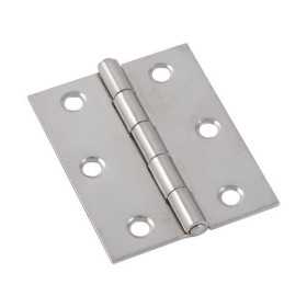 Stainless steel hinge 50x40mm Thickness 1mm N60242240033 Stainless steel hinge 50x40mm Thickness 1mm N60242240033
