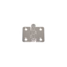 Stainless steel hinge 42x40mm Thickness 1,5mm N60242240050 Stainless steel hinge 42x40mm Thickness 1,5mm N60242240050