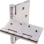 Stainless steel hinge pair 102x102mm Thickness 2,5mm N60242240260