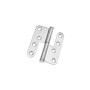 2 Stainless steel pair hinge 107x84mm Thickness 3mm N60242240265