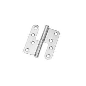 Left pair stainless steel hinge 107x84mm Thickness 3mm N60242240266 Left pair stainless steel hinge 107x84mm Thickness 3mm N60242240266