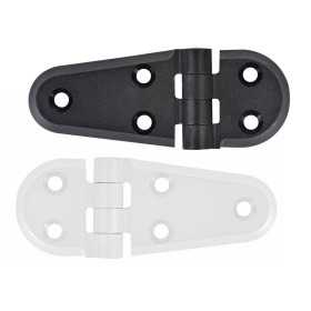 Plastic hinge 40x108 mm White colour N60242240508B
