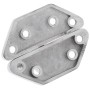 Stainless steel Hinges for hatches and engine boxes D.67x73mm OS3819801