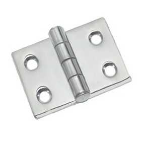 Cerniera inox microfusa con nodo sporgente 38x38mm Spessore 5mm OS3828300-0%