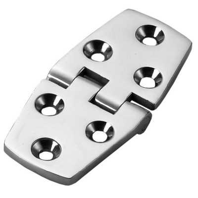 Stainless steel Cast Hinge with flush pin 38x74mm Thickness 5mm OS3828700