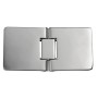 Stainless steel blind microcast rectangular hinge with studs 140x70mm OS3829030
