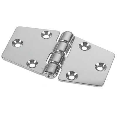 Stainless steel shiny hinge - 151x75 mm OS3844011