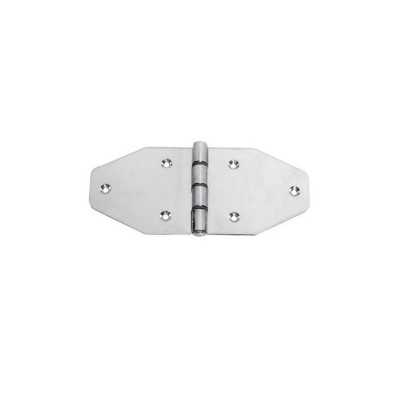 AISI 316 Stainless Steel Maxi Hinge 230x100x4mm Pin 8mm OS3844014