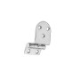 Stainless steel Overhang hinge 59x40mm Thickness 2mm OS3844158