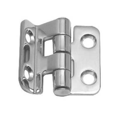 Stainless steel Overhang hinge 37x37mm Thickness 2mm OS3844159