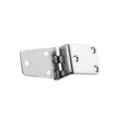 Stainless steel Overhang hinge 98.8x37mm Thickness 2mm OS3844184