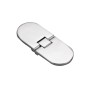 Stainless Steel Blind Microcast Oval Hinge with studs 140x70x2.8mm OS3846077