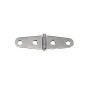 Stainless steel mirror polished hinge - 101x27mm Thickness of 1.7mm OS3846790