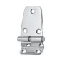Stainless steel Overhang hinge 65.5x37mm Thickness 2mm Left OS3871012