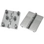 St.steel trapezoidal hinge 76x76mm Thickness 1.7mm Bushings 8 no screws OS3882104