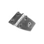 St.steel trapezoidal hinge 51x38mm Thickness 1.7mm Bushings 6 no screws OS3882105