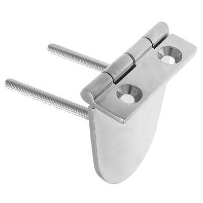 Precision-cast AISI 316 stainless steel hinges 103x65x4mm for cockpit opening OS3886326