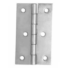 Stamped stainless steel hinge 100x54mm Thickness 1,5mm N60242240320 Stamped stainless steel hinge 100x54mm Thickness 1,5mm N60242240320