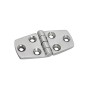 Stainless steel shiny hinge 72x39 mm OS3844153