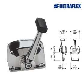 Ultraflex B665 Engine control box Chromed 1 motor UT40656G Ultraflex B665 Engine control box Chromed 1 motor UT40656G