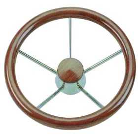 Teak Steering Wheel/Helm Ø 350mm FNI4345135 Teak Steering Wheel/Helm Ø 350mm FNI4345135