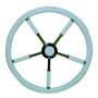 White varnished Teak Steering Wheel/Helm Ø 450mm FNI4345345