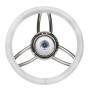 T26 White Marine Steering Wheel/Helm Ø 350mm FNI4345449