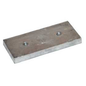 Plate Zinc anode 45x100mm N80605930293 Plate Zinc anode 45x100mm N80605930293