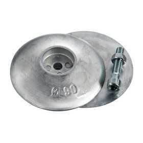 Couple Rudder Trim Tab Zinc Anode ∅90xh34mm 858gr Light Type N80605530023 Couple Rudder Trim Tab Zinc Anode ∅90xh34mm 858gr Light Type N80605530023
