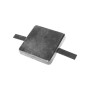 Zinc Anode with insert 200x100x20 mm 3 Kg N80605230284
