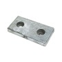 Bolting Zinc Anode Fitted with Rubber Plate 148x70x26 mm 1,30 Kg OS4392002