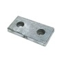Bolting Zinc Anode Fitted with Rubber Plate 200x100x30 mm 3,80 kg OS4392004
