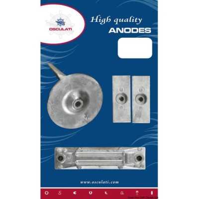 HONDA 40 - 50 Hp Kit Zinc Anodes 4 Pieces OS4329165