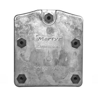 Zinc Plate Anode 8M0039340 MERCURY MERCRUISER N80607030599
