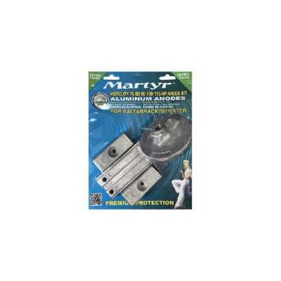 MERCURY 75 - 80 - 90 - 100 - 115 EFI Kit Zinc Anodes 4 Pieces N80607030632