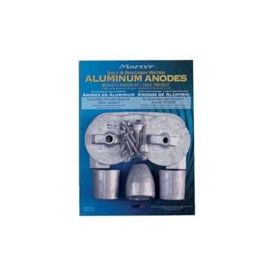 Set Zinc anodes for Mercruiser BRAVO III since 2004 to Today N80607030646